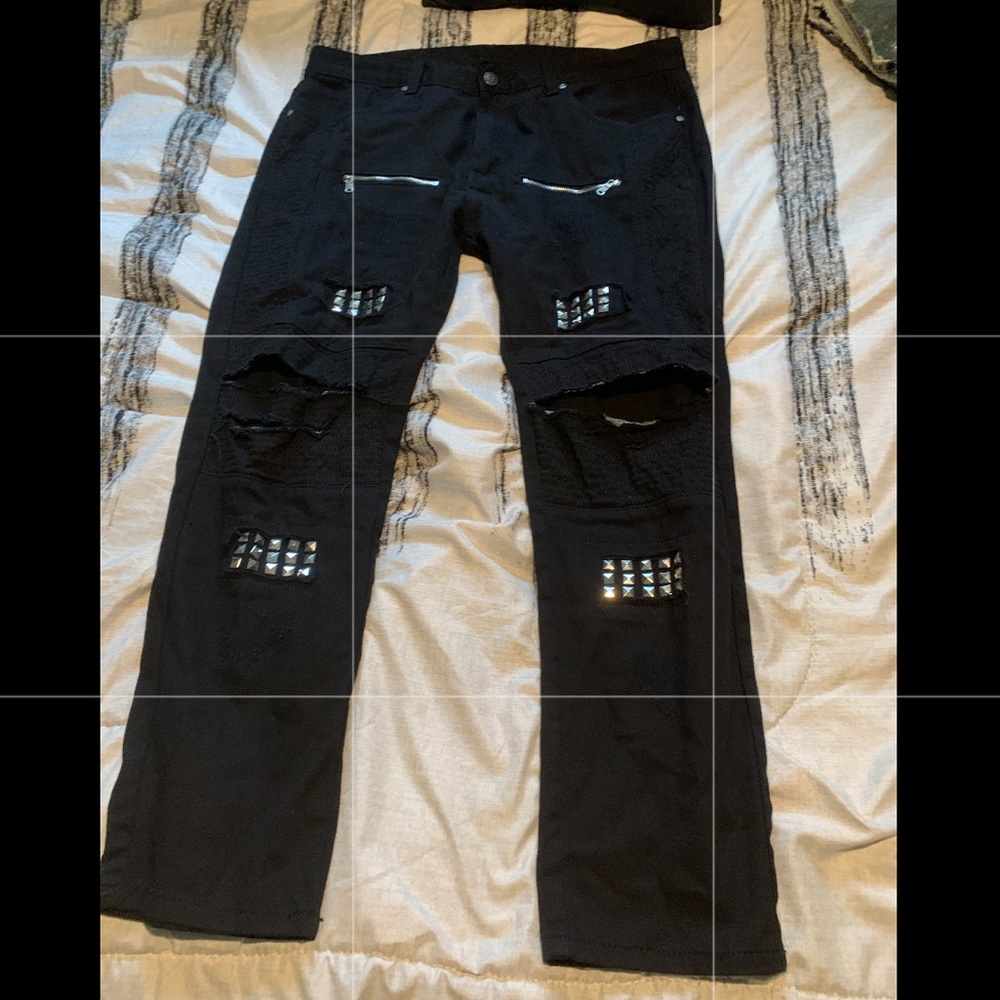 Men ripped jeans size 36x30